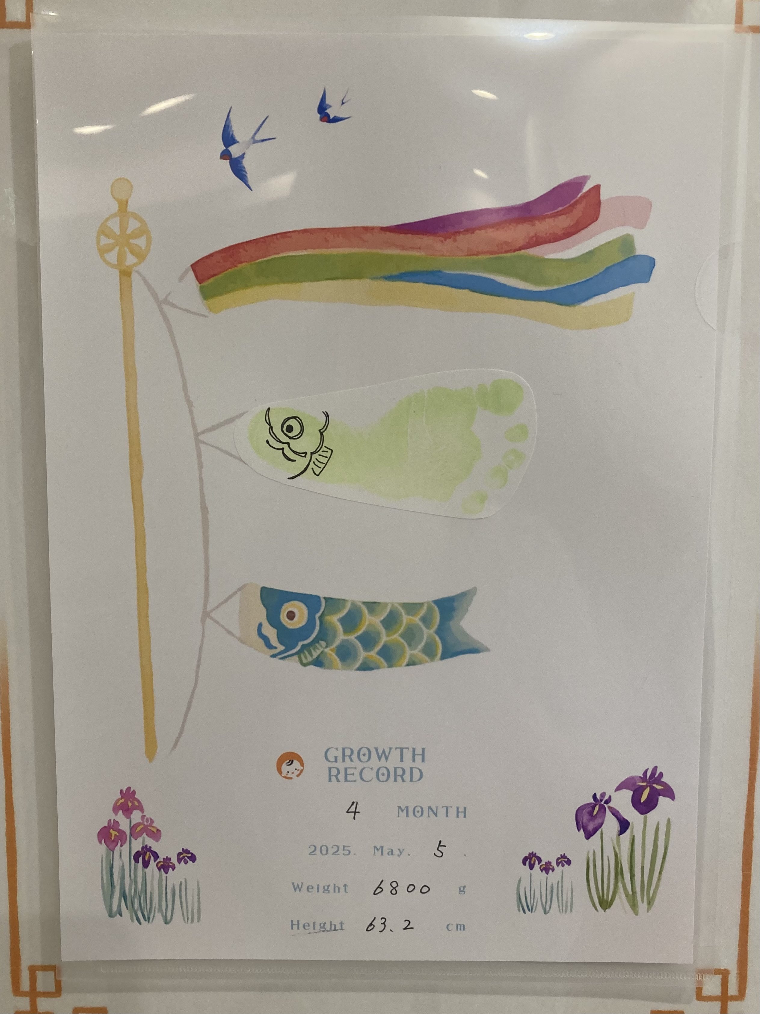 🎨5月足型アート予約オープンしました✨